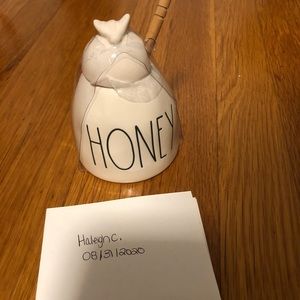 Rae Dunn Honey Pot